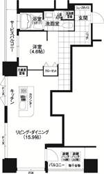 MF2タイプ間取り