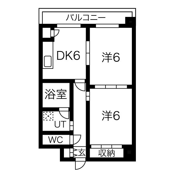 阪神ハイグレードマンション3番館　901